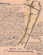Bayern - 5 Pfg. Rauten Ganzsache handgez. Manöverkarte Dirnismaning 27.10.1900