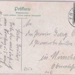 Bayern - Freising Kriegerdenkmal u. Pfarrkirche farb. AK 1913