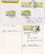 BRD - ATM Ausgabe 2.1.81 auf 28 Belegen (12x portorichtige MEF !!) von Starnberg