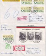 BRD - ATM Ausgabe 2.1.81 auf 28 Belegen (12x portorichtige MEF !!) von Starnberg