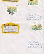 BRD - ATM Ausgabe 2.1.81 auf 28 Belegen (12x portorichtige MEF !!) von Starnberg