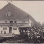 Bayern - Bad Heilbrunn Ramsau Bauerhof priv. Foto-AK gelaufen 1912