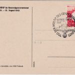 Gen.Gouv. Polen - Tag d. NSDAP sw-Propagandakarte m. Spruch SST Krakau 1943