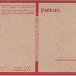 Österreich - Kaiserjäger Liedkarte ca. 1915 ungelaufen