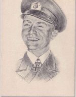 DR - Kapitänleutnant G. Prien Held v. Scapa Flow Portrait-AK 1940