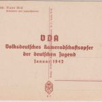 DR - Major Helmut Wick Ritterkreuzträger Willrich-Karte /VDA ungelaufen ca. 1940