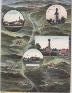 Bayern - Waakirchen Reutberg Schaftlach farb. Felle-AK ungelaufen ca. 1910