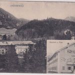 Bayern - Jachenau Ortsansicht Gasthaus sw-Mehrbild-AK ungelaufen ca. 1910