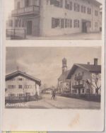 Bayern - Schaftlach Bäckerei Straßenansicht sw-Mehrbild-AK gelaufen 1942