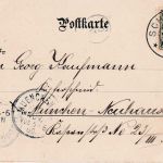 Bayern - Marienstein (Waakirchen) Schule ? sw-AK gelaufen 1900