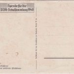 DR - Der Panzerfahrer farb. VDA-Spenden-AK (Willrich) ungelaufen 1940
