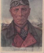DR - Generalmajor Rommel farb. Portrait-AK (Willrich) ungelaufen ca. 1940