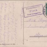 Bayern - Fleck T. Lenggries Posthilfsstelle-Ra3 karte n. Algasing 1913