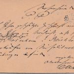 DR - Rosenheim 25. JUN K1/Fremdentwertung 5 Pfg. Ganzsache/Antwortteil 1881