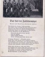DR - Fallschirmjäger-Lied... Lieder-AK (Fallschirmjäger/Ju 52) gelaufen 1941
