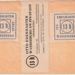 All.Bes. - 1 M. Taube u.a. Zensurbrief n. USA Brannenburg - Chicago 1947