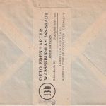 All.Bes. - 2x24 Pfg. Arbeiter u.a. Zensurbrief n. USA Brannenburg - Lorain 1947