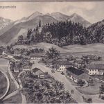 Bayern - Raiten b. Marquartstein Ortsansicht sw-Pernat-AK gelaufen 1910