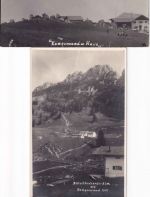Bayern - Kampenwand (Aschau) 2 priv. Foto-AK ungelaufen ca. 1925