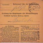 Bayern - Dorfen 1 1916 unfreie Paketkarte n. Mitterskirchen - Nachporto