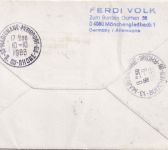 BRD - 2x140 Pfg. Made in Germany Lupo-Feldpost-R-Brief Feldpost 7321 14.9.88