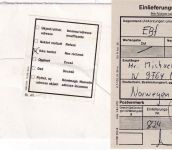 Berlin - 4x80 Pfg. Fr. d. Große Feldpost-Einschreibebrief Feldpost 7300 13.9.88