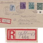 All.Bes. - Potsdam-Geltow ü. Potsdam 2 Poststelle I Einschreibebrief 1.7.47
