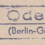 DR - (2) Oderin (Berlin-Görlitz) Landpost-Ra2 Brief Bahnpost 2.1.45 n. Ampflwang