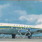 DDR - Borkheide 1962 SST Luftpostkarte Zuleitungspost UAT-Flug Paris/Kano