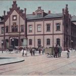 Sachsen - Chemnitz Hauptpostamt farb. AK gelaufen 1906