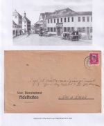Uffenheim - Landpoststellen Sammlung (93 versch. Belege/Stempel)