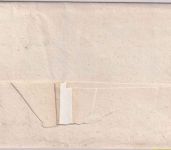 Bayern - 6 Kr. Quadrat braun waagr. Paar Brief gMR 371 Waldsassen 10/12 1855