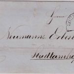 Bayern - 3 Kr. Quadrat rot Brief gMR 430 Rocksdorf - Stadtamhof 24/7 1863