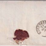 Bayern - 3 Kr. Quadrat rot Brief oMR 684 Tännesberg - Regensburg 23.10.1865