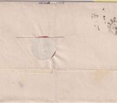 Bayern - 3 Kr. Wappen geschn. Brief gMR 592 Wörth n. Regensburg 10/3 1867