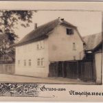 Thüringen - Angelhausen Gebäudeansicht priv. Foto-AK ca. 1925/30