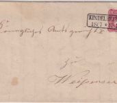 DR - Kindelbrueck 18/7 (1889) Brief n. Weißensee - mit Inhalt