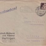 DR - Hellingen ü. Heldburg (Kr. Hildburghausen) Drucksache n. Malmerz 1936