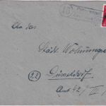 DR - (15) Ottersdorf ü. Schleiz Landpost-Ra2 Brief n. Düsseldorf 29.1.45