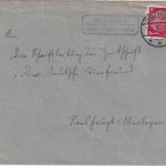 DR - Wöhlsdorf ü. Zeulenroda Landpost-Ra2 Brief n. Seeshaupt 1936