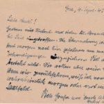 SBZ - Gera 4.9.45 6 Pfg. aptierter PFS/Barfreimachung Karte n. Klotzsche