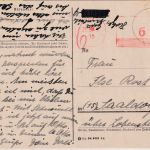 SBZ - Gera 29.8.45 6 Pfg. aptierter PFS/Barfreimachung Karte n. Saaldorf