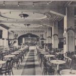 Sachsen - Leipzig Cafe Imperator Innenansicht sw-AK gelaufen/Feldpost 1916