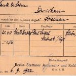 DR-Infla - 3x50 Pfg. Ziffer Perfin "SAK" Firmenkarte Berlin W9 - Zwickau 8.9.22