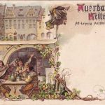 DR - Leipzig Ausstellungsplatz 28.9.97 SST Farblitho Auerbachkeller n. Neschwitz