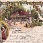 DR - Hamburg Gartenbau-Ausstellung 9.6.97 SST Farblitho Deutsches Weinhaus