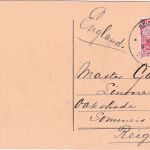 DR - Dt. Seepost Ost-Asiatische-Hauptlinie Ub c AK Neapel n. ENGLAND 4.7.10