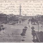 DR - Deutsche Seepost Linie Hamburg Südamerika Karte n. ENGLAND Funchal 1908