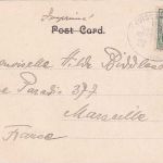 DR - Deutsche Seepost Linie Hamburg Westafrika AK Axim (Goldküste) 1907