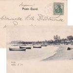 DR - Deutsche Seepost Linie Hamburg Westafrika AK Axim (Goldküste) 1907